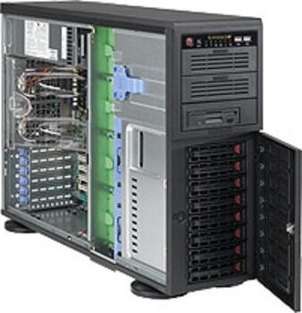 Supermicro SuperChassis 743TQ-903B schwarz, 4HE, 900W 