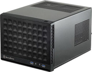 SilverStone Sugo SG13B schwarz, Mini-ITX-Gehäuse 