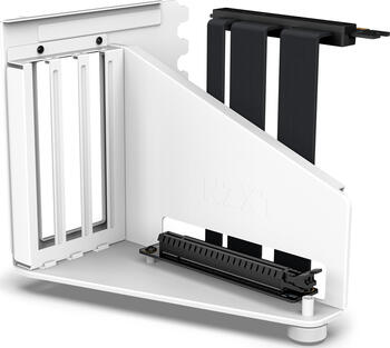 NZXT Vertical GPU Mounting Kit, Riser Card PCIe 4.0, weiß inkl. PCI-Slot Blende für H7