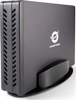 3.5 Zoll, Conceptronic Grab n GO SATA externes Gehäuse, 1x USB-B 2.0 (480Mb/s)