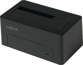 LogiLink Quickport HDD Docking Station SATA schwarz, USB-B 3.0