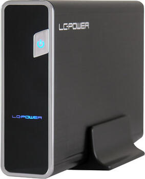 3.5 Zoll, LC-Power LC-35U3 externes Gehäuse, USB-B 3.0, Aluminiumgehäuse