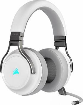 Corsair Virtuoso RGB Wireless White, Headset Over-Ear 