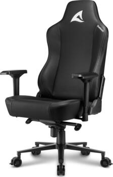 Sharkoon Skiller SGS40 Kunstleder Gamingstuhl, schwarz 