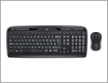 Logitech MK330 Wireless Desktop, USB, US 