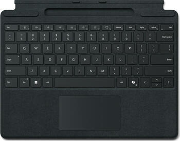 Microsoft Surface Pro Signature Keyboard mit Copilot-Taste und Stiftaufbewahrung, schwarz, DE, Business