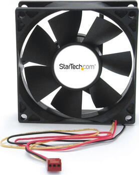 StarTech FANBOX2 80mm, 80x80x25mm (BxHxT), 63.37m³/h (37.29 CFM), 34dB(A)