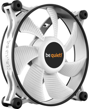 be quiet! Shadow Wings 2 White 120mm, 120x120x25mm, 65m³/h, 15.7dB(A), Vibrationsdämpfung