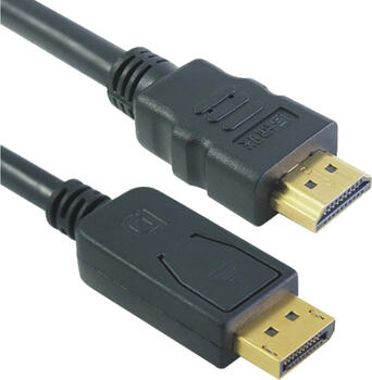 1m DisplayPort > HDMI Stecker/Stecker M-CAB 