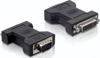 Delock Adapter DVI 24+5 Buchse auf VGA 15pin Stecker 