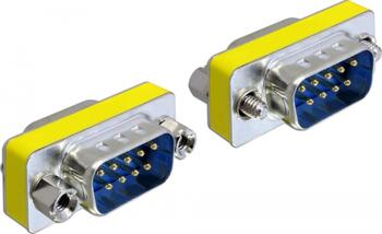 DeLOCK D-sub 9 M/M DB9 Silber 