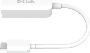 D-Link DUB-E250, RJ-45, USB-C 3.0 Stecker, 2.5GBit/s 