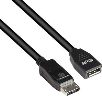 2m DisplayPort > DisplayPort  Stecker/ Buchse schwarz Club3D