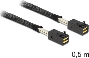 0,5m Delock Kabel Mini SAS HD SFF-8643 auf Mini SAS HD 