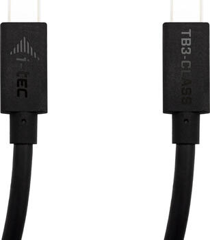 1,5m i-tec Thunderbolt 3 Kabel schwarz 