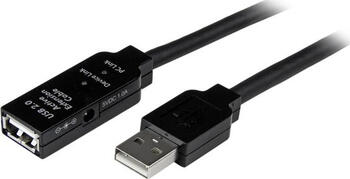 StarTech.com 25m aktives USB 2.0 Verlängerungskabel - St/Bu 