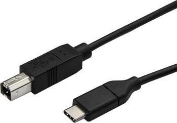 3m USB 2.0 VStarTech.com USB-C auf USB-B Druckerkabel Stecker/Stecker