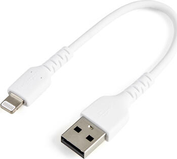 0,15m StarTech.com USB A > Lightning stecker/ stecker weiß