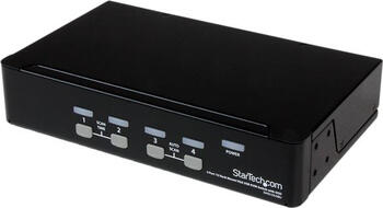 StarTech 4 Port VGA / USB KVM Switch - 4-fach VGA KVM Umschalter mit OSD