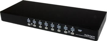 StarTech 16 Port 1HE USB VGA KVM Switch, mit OSD zur Rack-Montage inkl. Kabeln