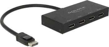 Delock DisplayPort 1.2 Splitter 1 x DisplayPort in > 4 x DisplayPort out 4K