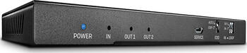 Lindy 2 Port HDMI 2.0 18G Splitter mit Audio 