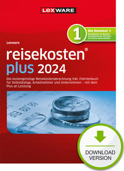 Lexware Reisekosten Plus 2024, ESD Jahresversion (365-Tage)