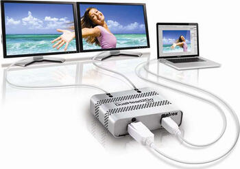 Matrox DualHead2Go Digital ME DisplayPort 2x DVI-D 