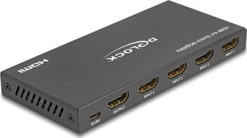 Delock HDMI Switch 4x HDMI in zu 1x HDMI out 8K 60Hz 