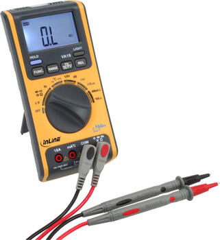 InLine Multimeter 5-in-1, mit Temperatur-, Luftfeuchte-, 