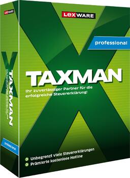 Lexware TAXMAN Professional 2023 3-Platz, ESD 