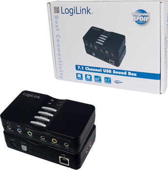 LogiLink USB Sound Box Dolby 7.1, USB 2.0 