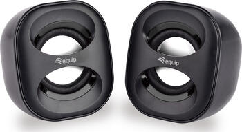 Equip Mini USB Speaker schwarz/weiß Bluetooth-Lautsprecher, USB powered