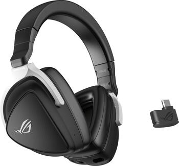 ASUS ROG Delta S Wireless, Kopfhörer Over-Ear, USB-C, USB, 1x USB-C 3.0 (Buchse), Discord, Nintendo Switch, PS4, P