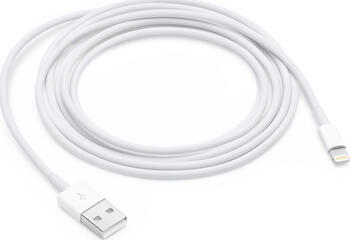 2m Apple Lightning auf USB, weiß 