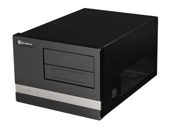 SilverStone Sugo SG02B-F Cube schwarz mATX Tower 