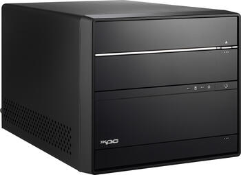 Shuttle XPC cube SH570R6, Intel 1200 (ohne TDP- Einschränkung), 4x DDR4, Barebone