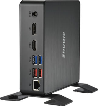 Shuttle XPC nano NC40U5, 2x DDR4 SO-DIMM, Barebone 