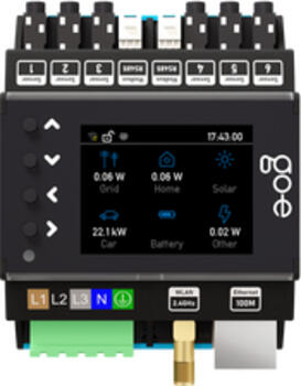 go-e CH-30-01 Elektroschalter Controller-Schalter Schwarz 