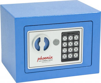 Phoenix Safe SS0721EB Tresor Einstiegsserie blau 