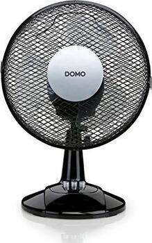 23cm Domo DO8138 Tischventilator, schwarz 