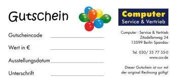 Gutschein Ballon 