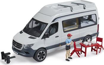 Bruder Profi-Serie MB Sprinter Camper mit Fahrer Auto