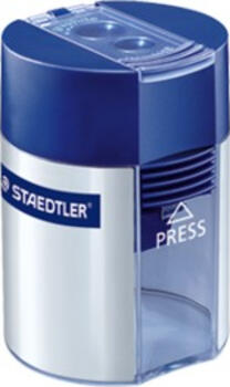 Staedtler Anspitzer Manueller Bleistiftspitzer Blau, 