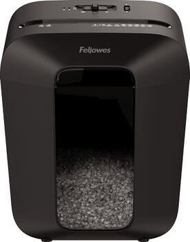 Fellowes Powershred LX41 Mini-Cut schwarz für Papier, Plastikkarten