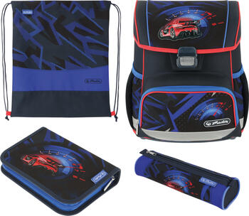 Herlitz Loop Plus High Speed Schultaschen-Set 4-tlg. 