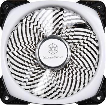 SilverStone AP124 adressierbar RGB 120mm, 120x120x25mm (BxHxT), 10.8-43.1m³/h (6.36-25.36 CFM), 19.25-23.5dB(A)