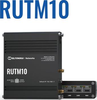 Teltonika · Router · RUTM10 · Ethernet Router + WiFi