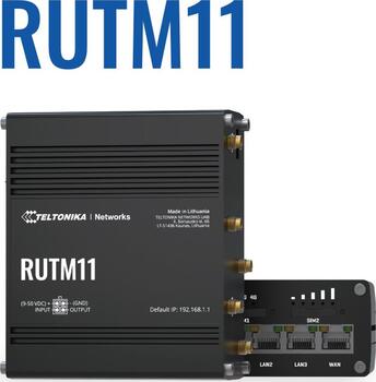 Teltonika · Router · RUTM11 · LTE Router CAT6 + WiFi