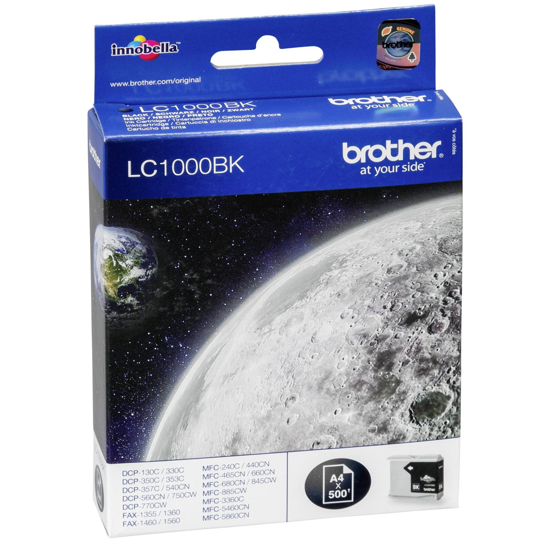 Brother Tinte LC1000BK schwarz 